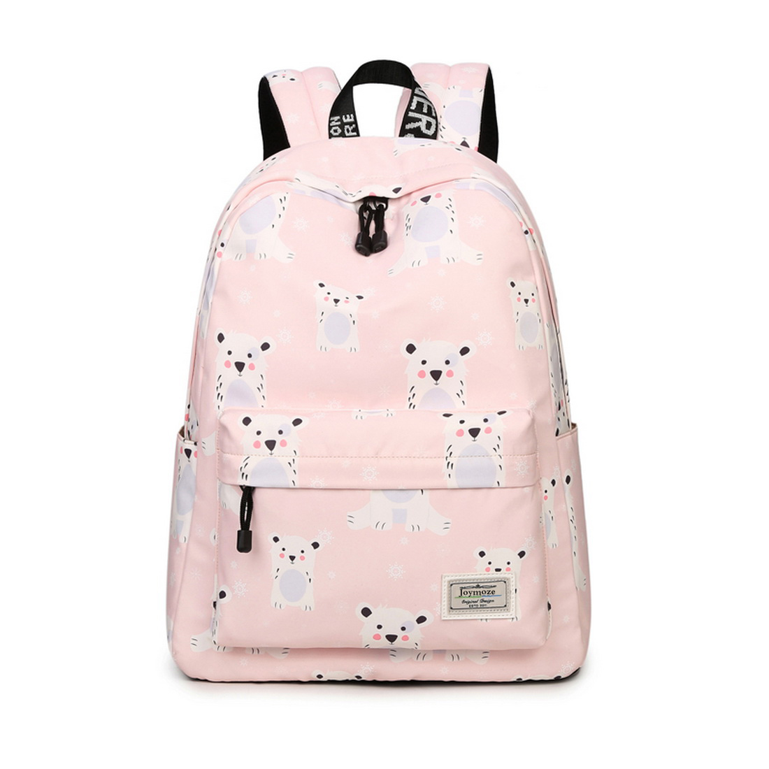 Joymoze Waterproof School Backpack for Girls Middle School Cute Bookbag Daypack for Women Pink 843