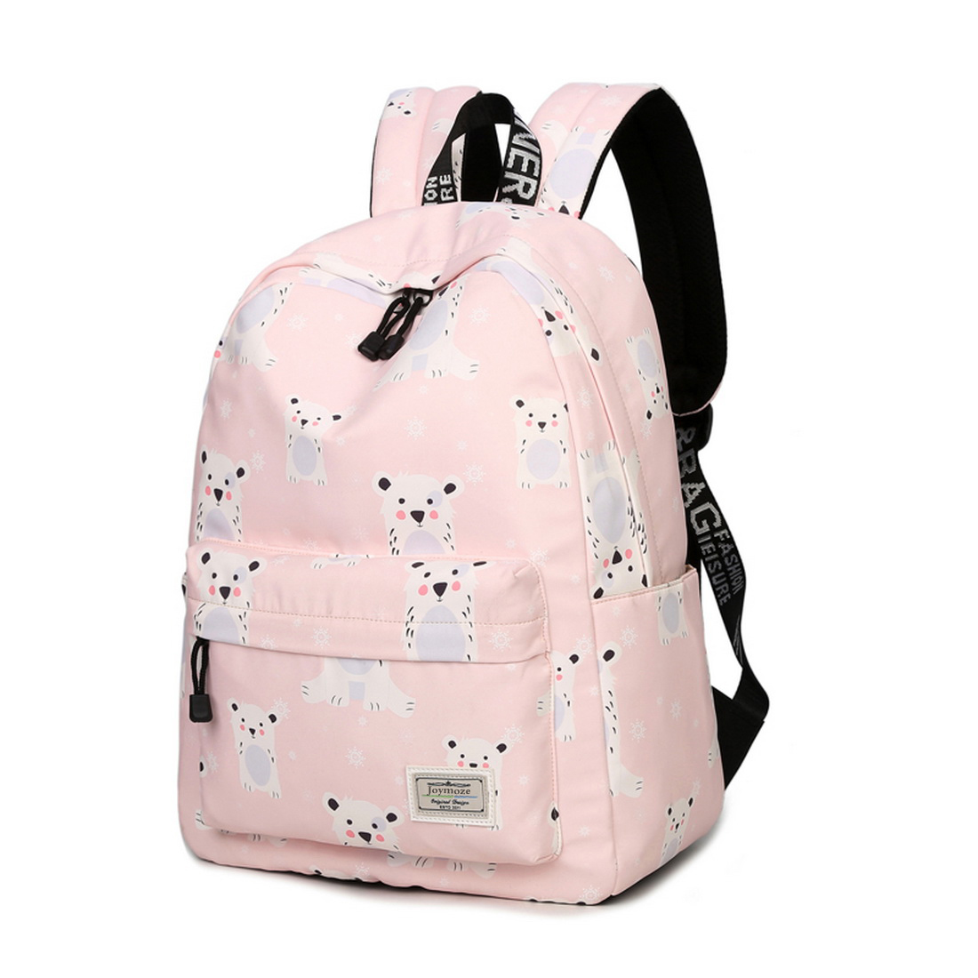 Joymoze Waterproof School Backpack for Girls Middle School Cute Bookbag Daypack for Women Pink 843