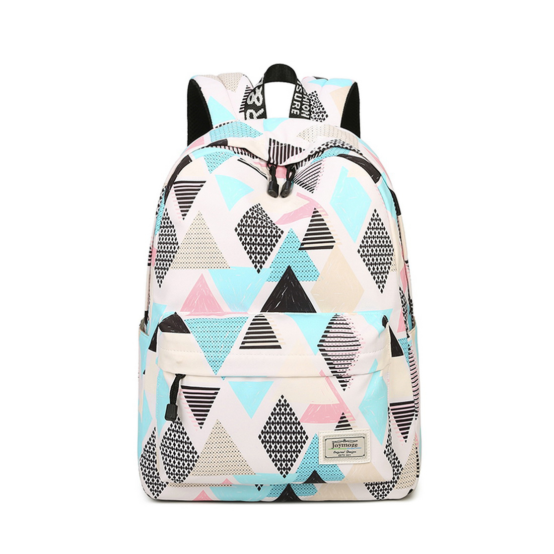 Joymoze Waterproof School Backpack for Girls Middle School Cute Bookbag Daypack for Women Rhombus 843