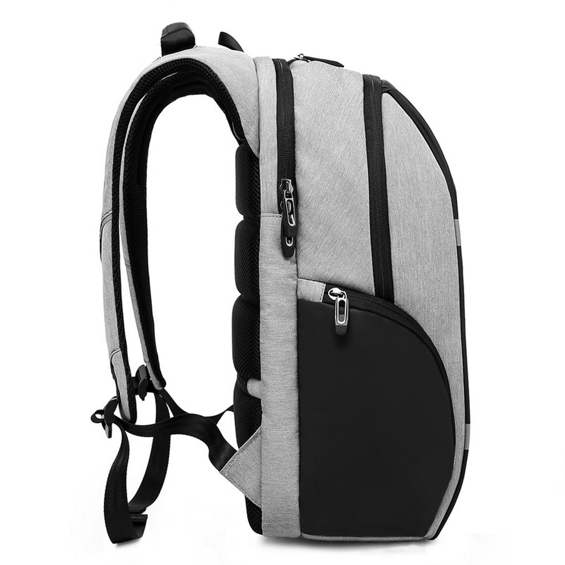 Joymoze Waterproof Oxford Backpack Fashion Casual Laptop Bag for Men and Women Grey 847