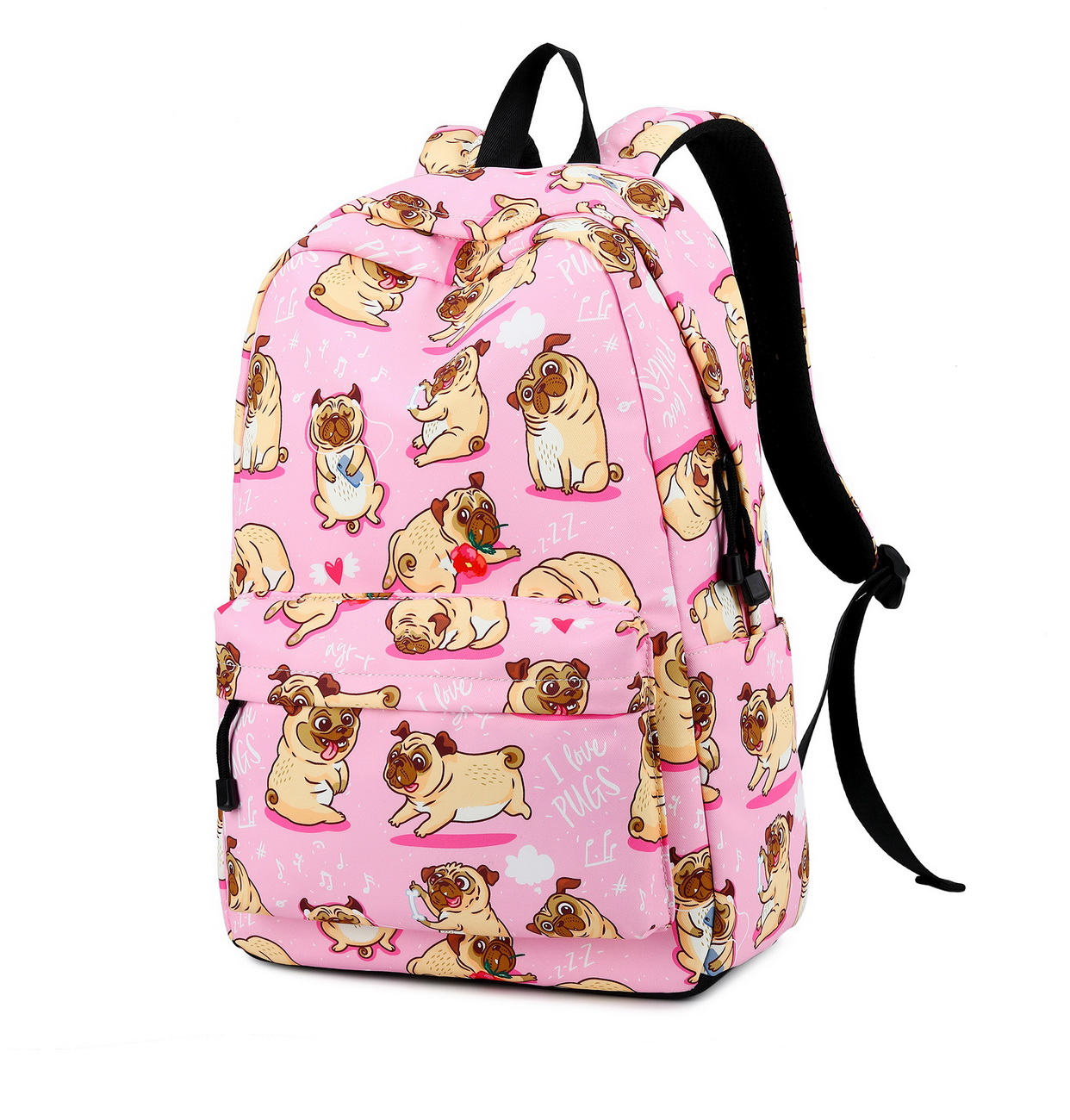 VIRTUREVI Cute Printed School Backpack for Girl